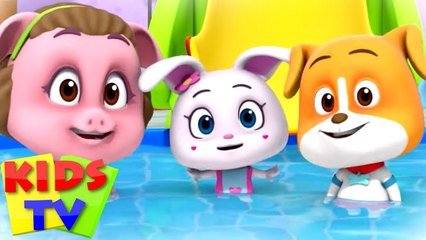 Swimming Song 🎶 | Fun Nursery Rhyme for Kids & Babies