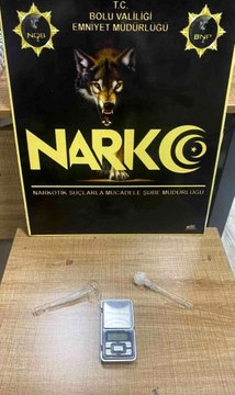 Bolu'da uyuşturucuyla yakalanan 1 kişi tutuklandı