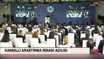 Cumhurbaşkanı Recep Tayyip Erdoğan, Boğaziçi Üniversitesi Kandilli Bilim, Teknoloji ve Araştırma Binası Açılış Programı'nda konuştu