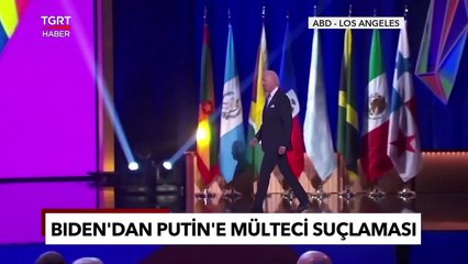 ABD Başkanı Biden Putin'i Suçladı! 'Mülteci Akımının Sebebi Putin'