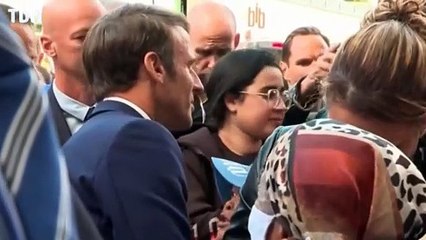 Quand Emmanuel Macron se fait recadrer par une enfant