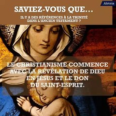 La Trinité dans l'Ancien Testament