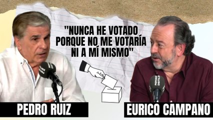 ¡Pedro Ruiz sorprende a todos! “Nunca he votado porque no me votaría ni a mí mismo”