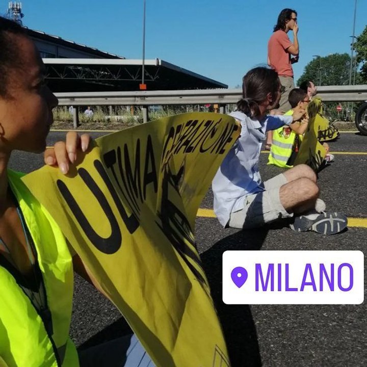 Tangenziale est Milano bloccata dagli ambientalisti