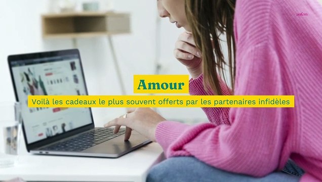 Voilà les cadeaux le plus souvent offerts par les partenaires infidèles d’après une étude