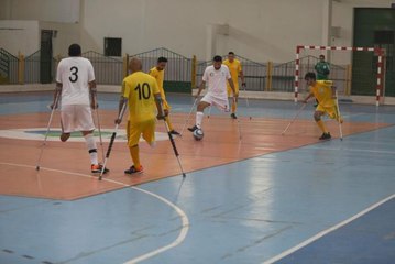 Gazze'de engelliler için ilk kez salon futbolu turnuvası düzenleniyor (1)