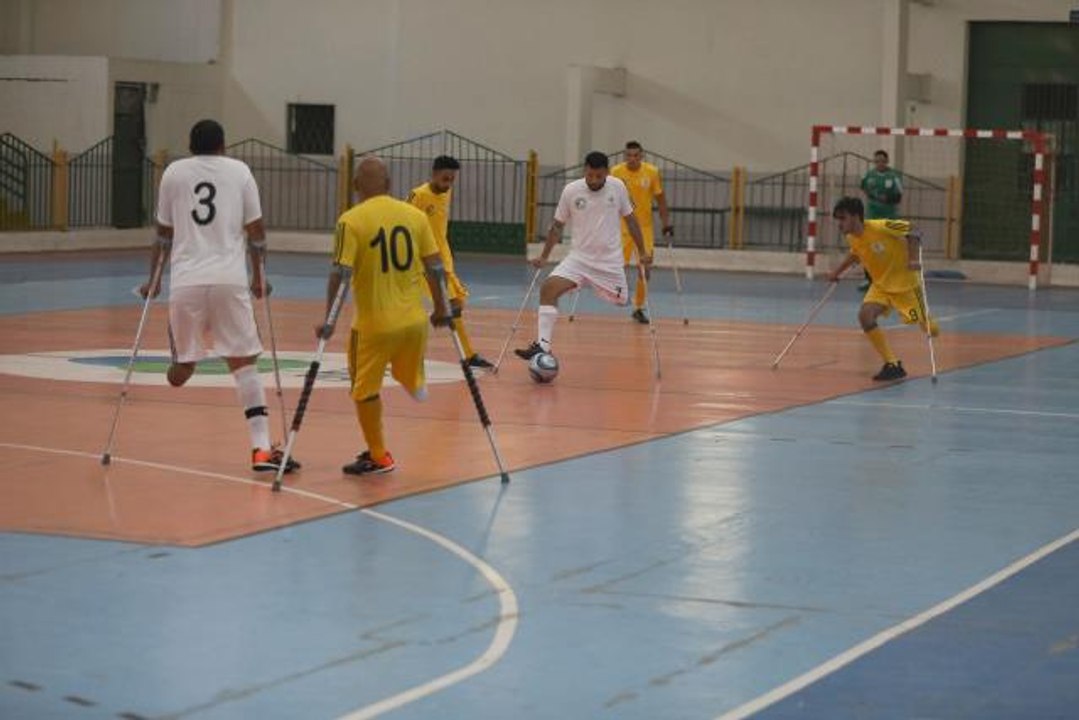 Gazze'de engelliler için ilk kez salon futbolu turnuvası düzenleniyor (1)