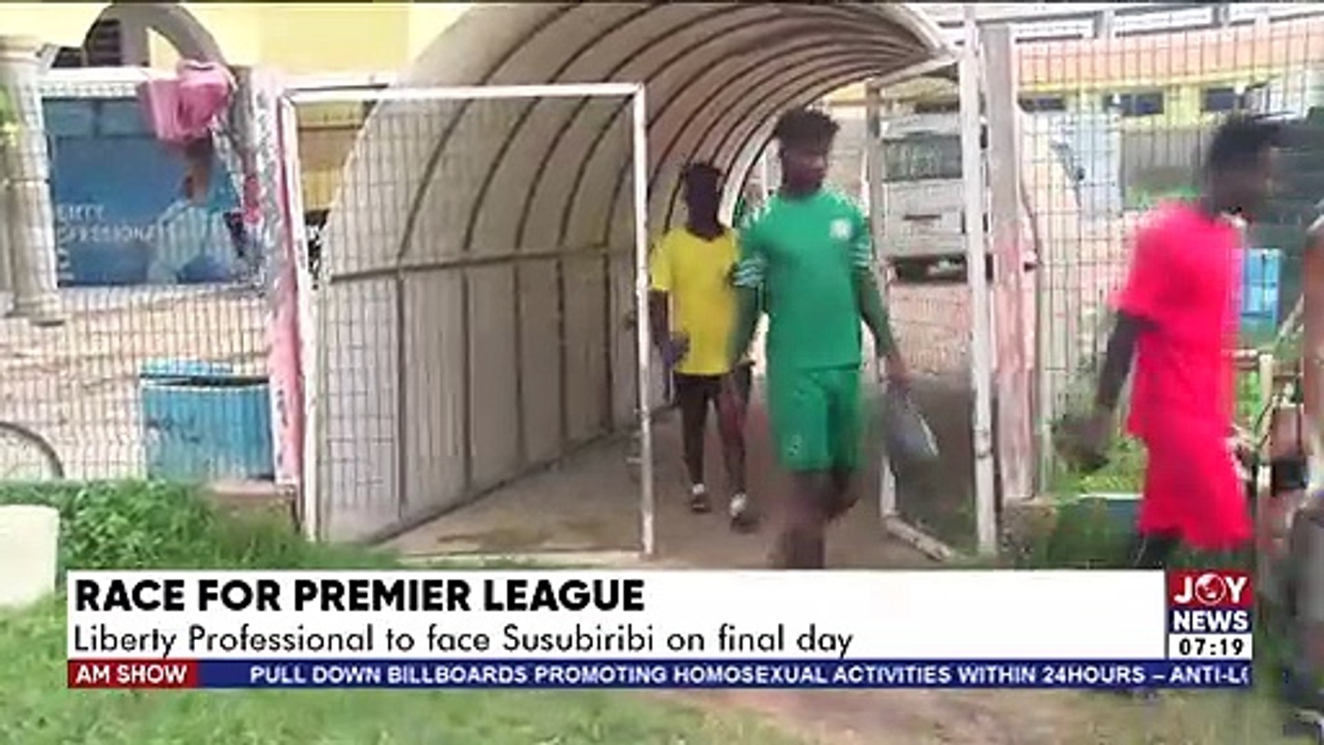⁣Race for Premier League: Liberty Professional to face Susubiribi on final day - AM Sports on JoyNews