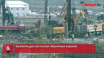 Karadeniz gazı için borular döşenmeye başlandı