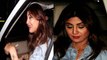 Shilpa Shetty Neon Eyeliner लगाकर पहुंची Mahboob स्टूडियो ; Video viral |FilmiBeat*Bollywood