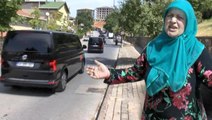 Cumhurbaşkanı Erdoğan'ı görünce konvoyu durduran kadın: Oğlumun bu ay düğünü var, kendisine davetiye verdim