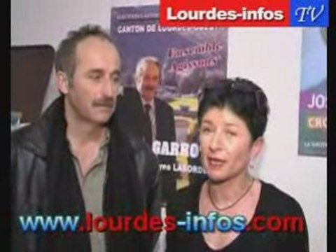 Evelyne Laborde cantonales Lourdes Ouest