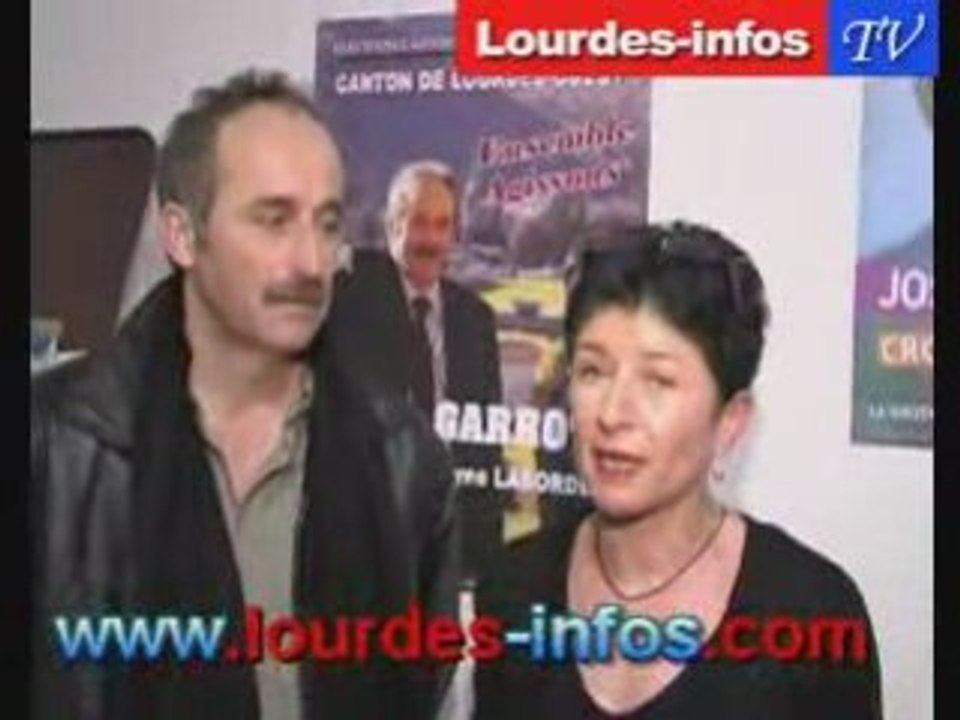 Evelyne Laborde cantonales Lourdes Ouest
