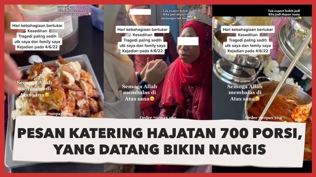 Pesan Katering Hajatan 700 Porsi, Makanan Datang Hanya Cukup untuk 50 Tamu Undangan, Pengantin Menangis di Pernikahan