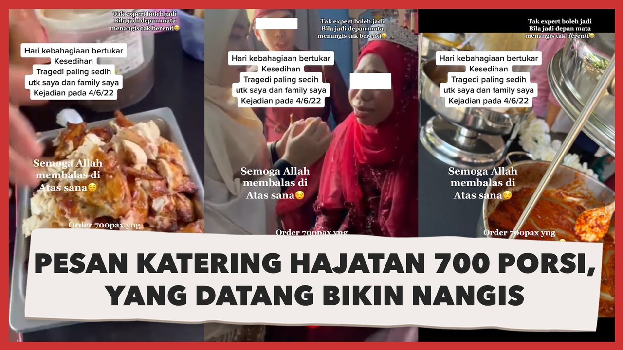 Pesan Katering Hajatan 700 Porsi, Makanan Datang Hanya Cukup untuk 50 Tamu Undangan, Pengantin Menangis di Pernikahan