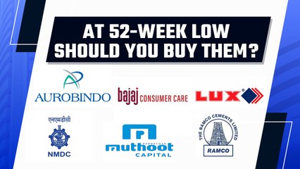 7 Stocks That Hit 52-Week Lows, Should You Buy Them? | Oneindia News