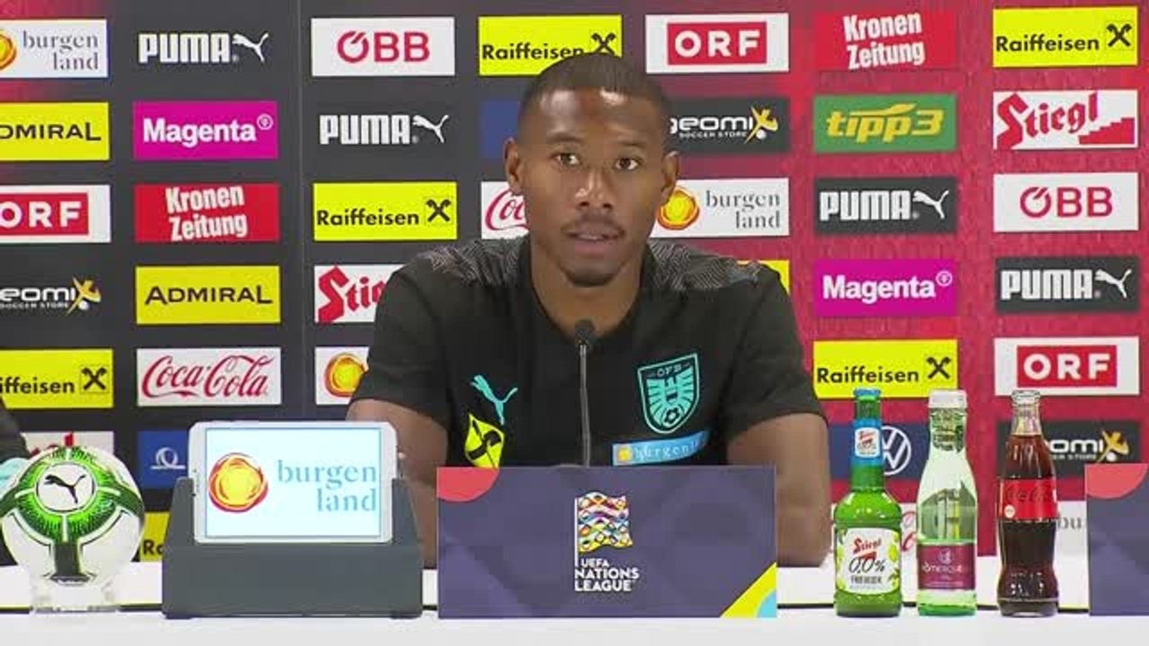 Autriche -  Alaba : "Pas facile face à Benzema et Mbappé !"