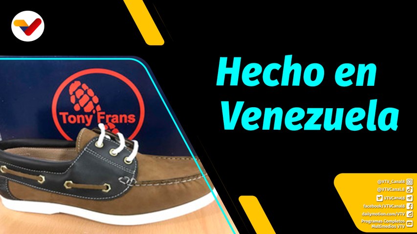 Al Aire | Pyme: Calzados Tony Frans, una producción creativa desde Catia  para todos los venezolanos - Vídeo Dailymotion