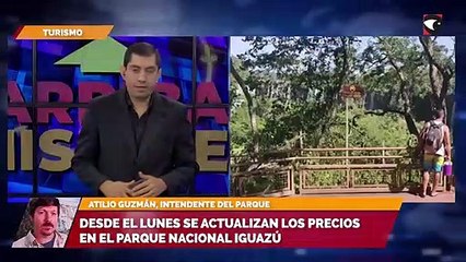 Desde el lunes se actualizan los precios en el Parque Nacional Iguazú