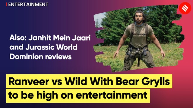 Ranveer Singh to face wolves and grizzly bears in Ranveer vs Wild With Bear Grylls
