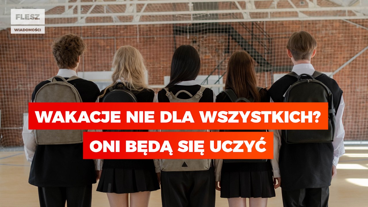 Wakacje nie dla wszystkich? Oni będą się uczyć