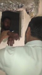 Aranan şahısla polisin ilginç diyaloğu