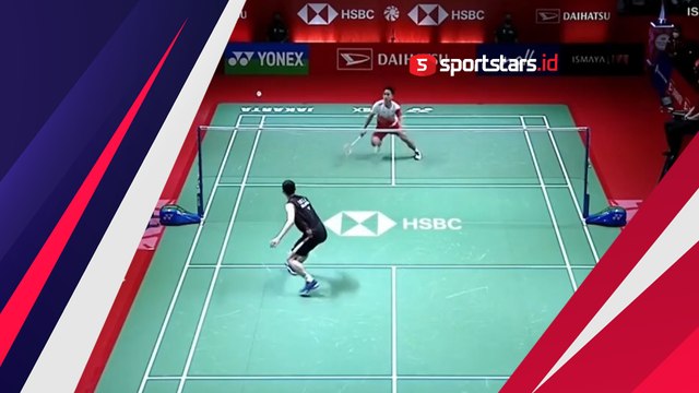 Ini Momen Perjuangan Luar Biasa Anthony Ginting Kandaskan Lee Zii Jia