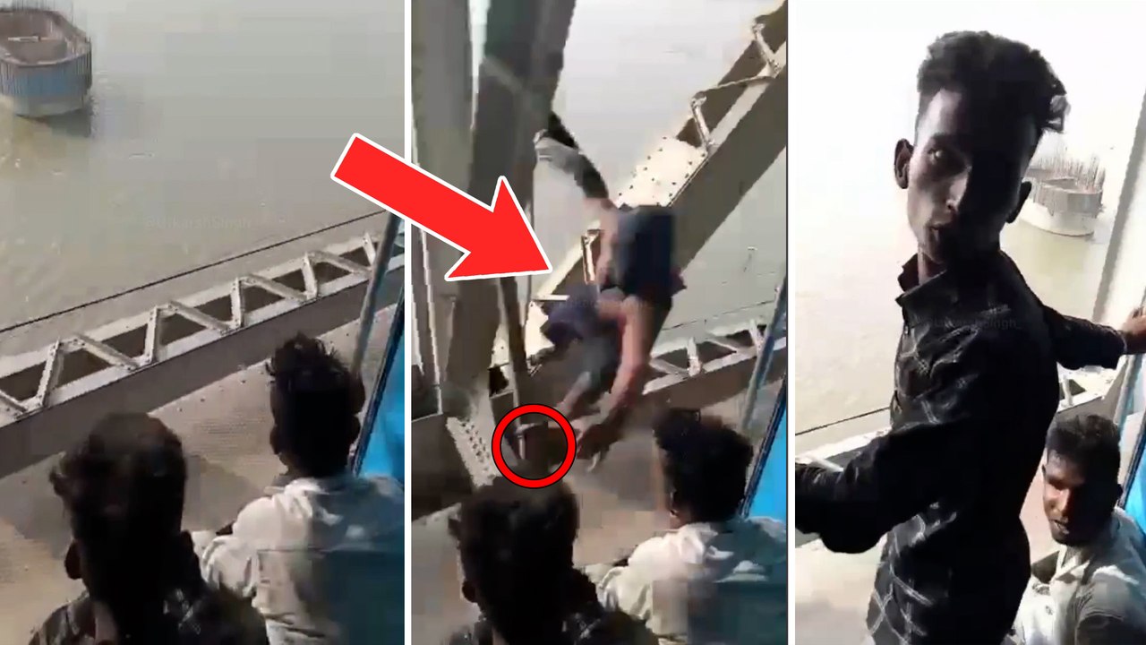 Thief Snatches Phone From Moving Train *National | Telugu OneIndia