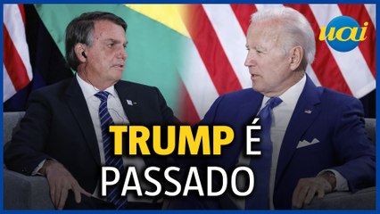 Biden e Bolsonaro se encontram pela primeira vez