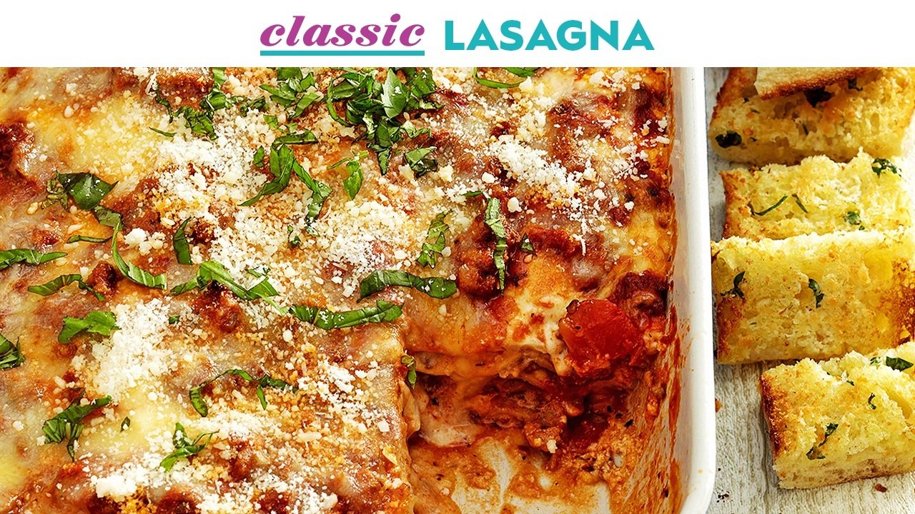 How to Make Classic Lasagna