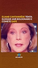 Eliane Catanhêde tenta elogia Bolsonaro e comete gafe
