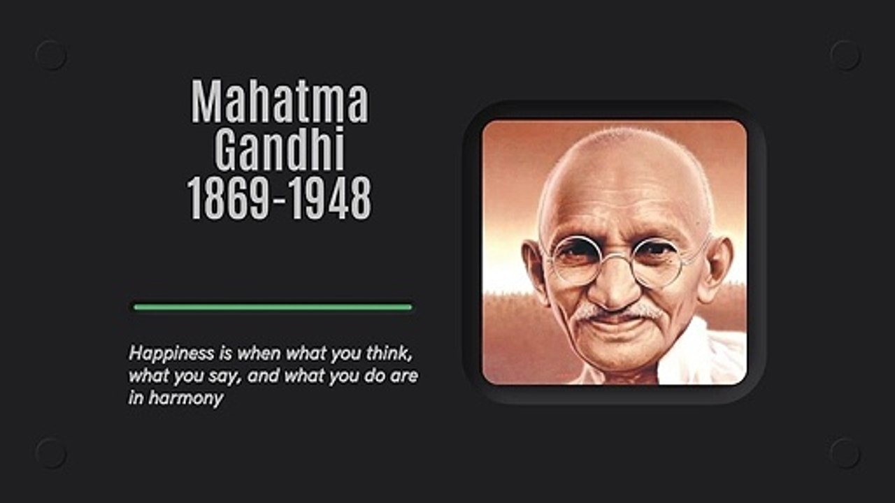 Mahatma Gandhi 20 quotes