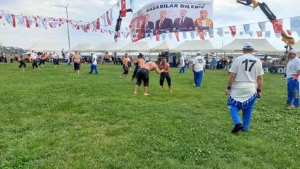 Tekirdağ'da yağlı güreşler başladı