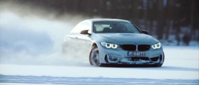 Crazy BMW M4 Drifting On Ice Extreme