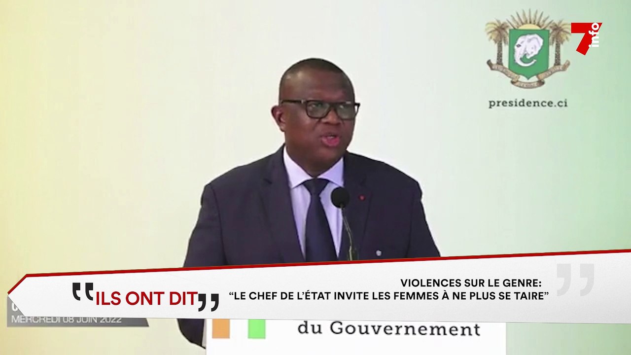 Amadou Coulibaly : "Le président Ouattara invite les femmes à dénoncer les violences sur le genre"