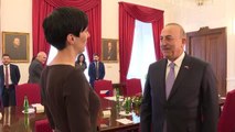 Dışişleri Bakanı Çavuşoğlu, Çekya Temsilciler Meclisi Başkanı Adamova ile görüştü