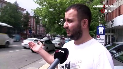 Laf attıkları kızları arabayla ezdiler, o anlar güvenlik kameralarına yansıdı
