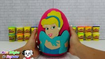 Huevo Gigante Sorpesa de Plastilina Playdoh de CENICIENTA
