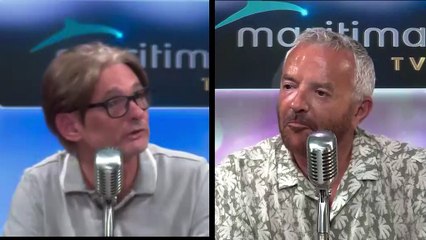 Bruno Berberes (The Voice) dans les studios de Maritima