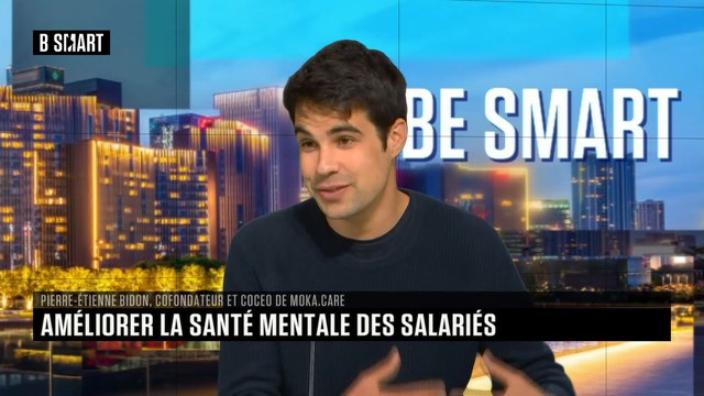 BE SMART - L'interview de Pierre-Etienne Bidon (moka.care) par Aurélie Planeix