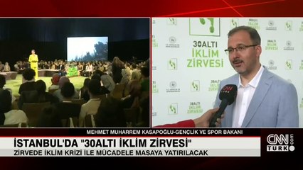 İstanbul'da 30Altı İklim Zirvesi başladı