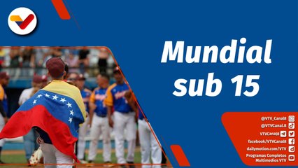 Deportes VTV | Béisbol | Venezuela derrota a Colombia y clasifica al Mundial sub-15 de México