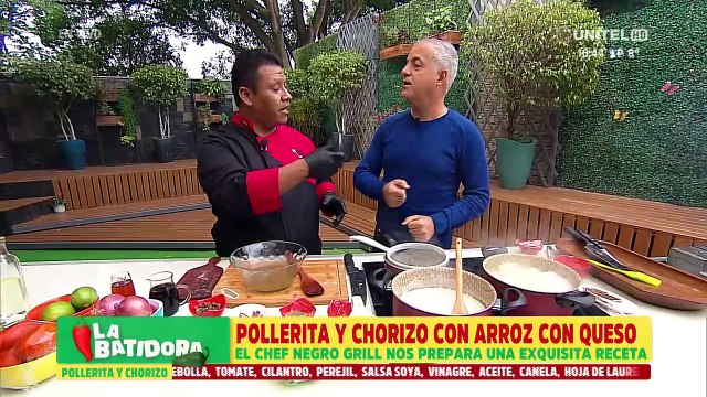 Receta: Preparamos Pollerita y chorizo a la parrilla, parte 4