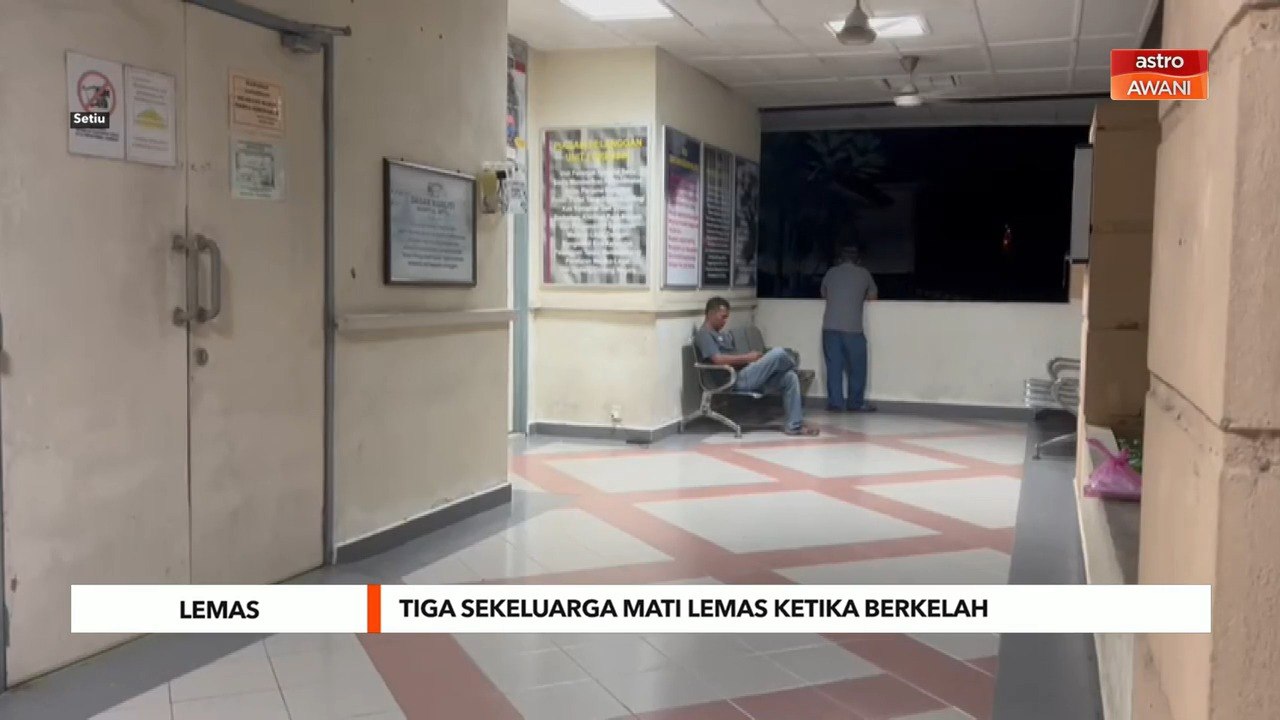 Lemas | Tiga sekeluarga mati lemas ketika berkelah