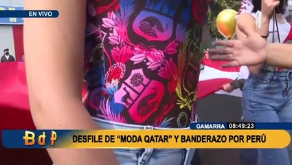 Mundial Qatar 2022: La “Moda Qatar” llegó hasta el Emporio de Gamarra