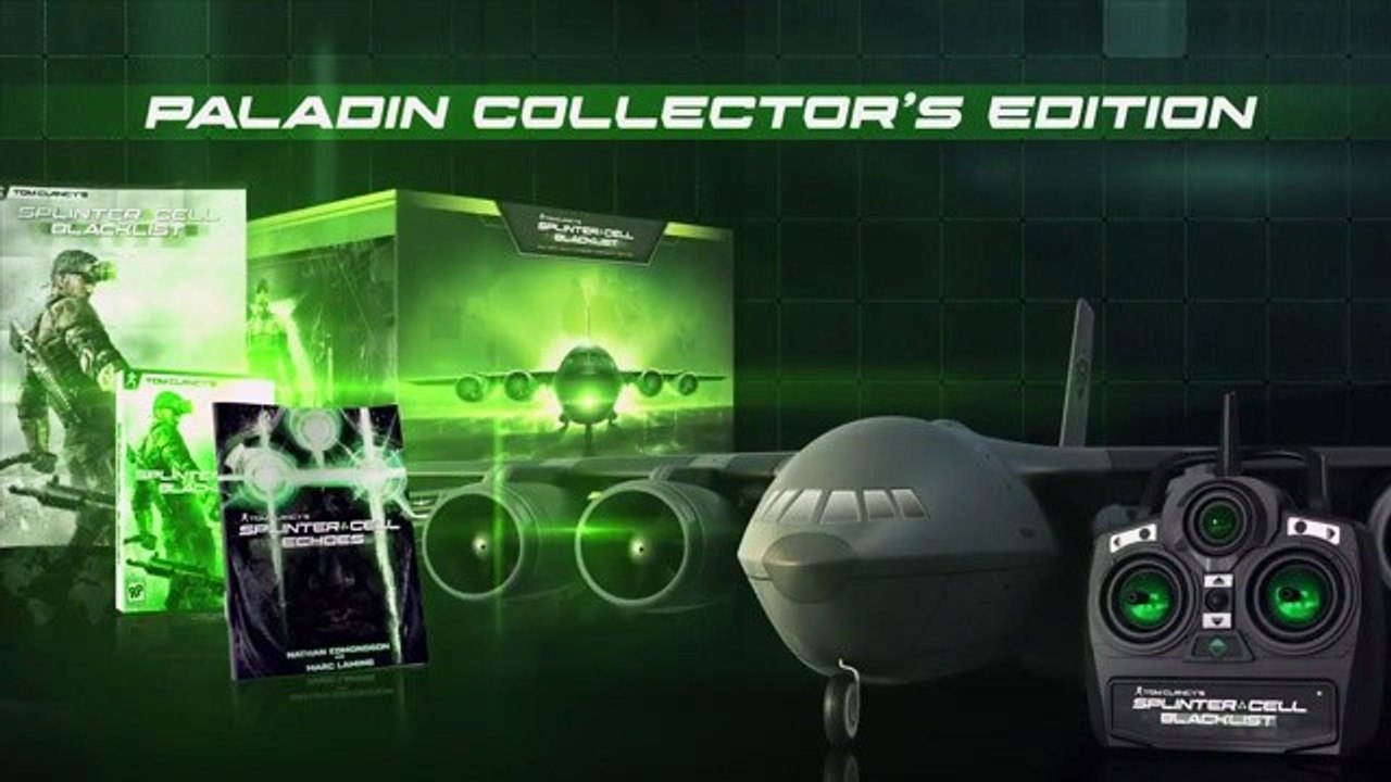 Splinter Cell: Blacklist - Ankündigungs-Trailer zur Collectors-Edition »Paladin«