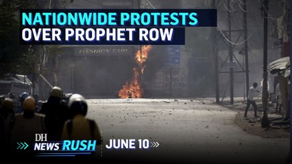 DH NewsRush | June 10 | Protests over Prophet | RS Results | Amazon Skips IPL Bid | Pervez Musharraf  Critical