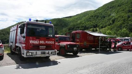 İtalya'da kaybolan, 4 Türk'ün de bulunduğu helikopteri arama çalışmaları yeniden başladı