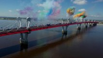 La Chine et la Russie sont désormais reliées par un pont routier d'un kilomètre