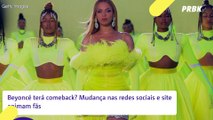 Comeback de Beyoncé? Cantora remove fotos da rede e cria site com mensagem secreta